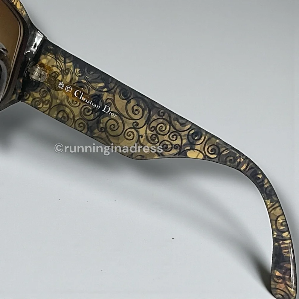 Vintage Christian Dior Logo Optyl Sunglasses 2603A 50 - Picture 12 of 15